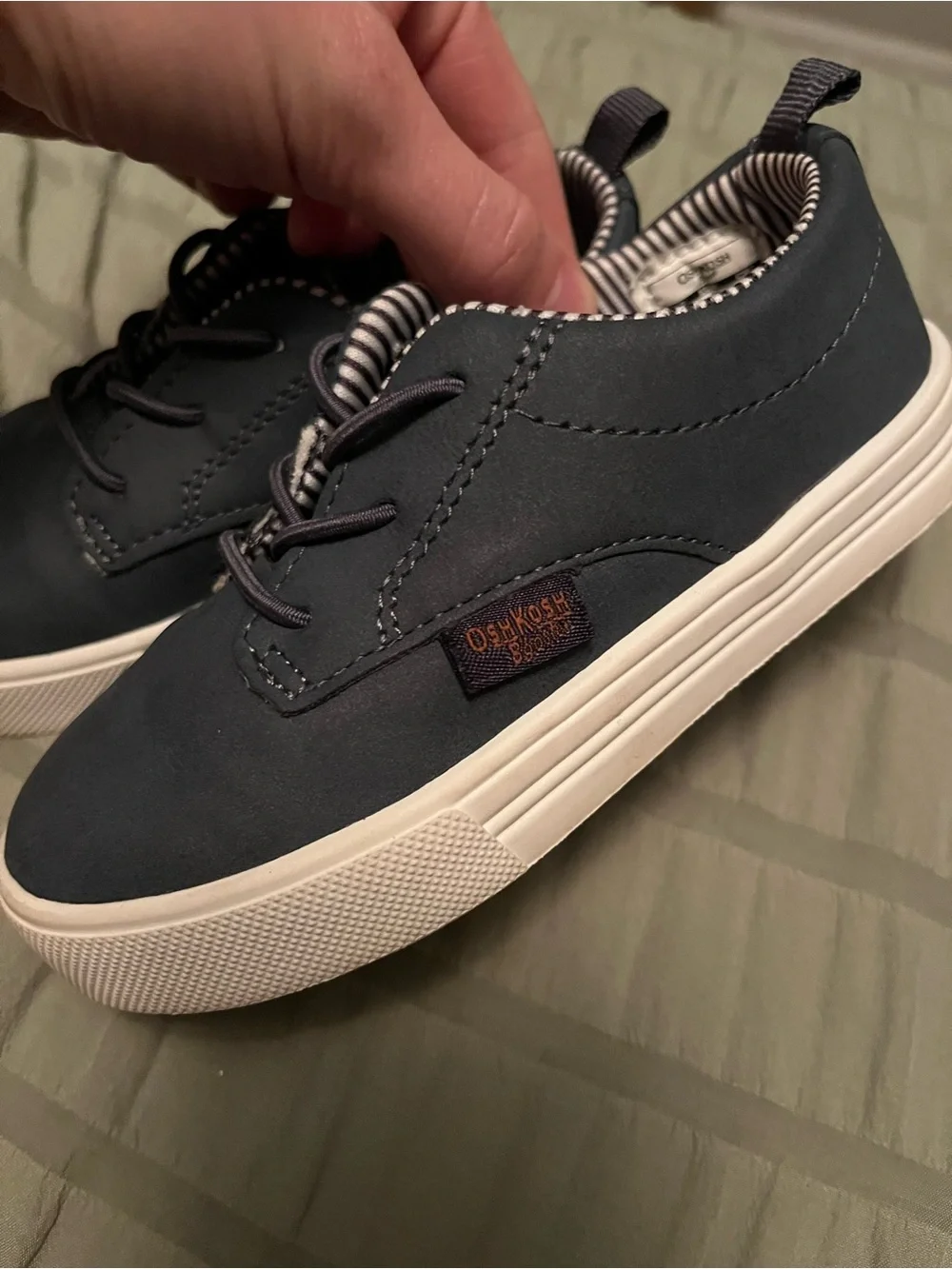 OshKosh B'gosh Navy Kids' Low-Top Sneakers
